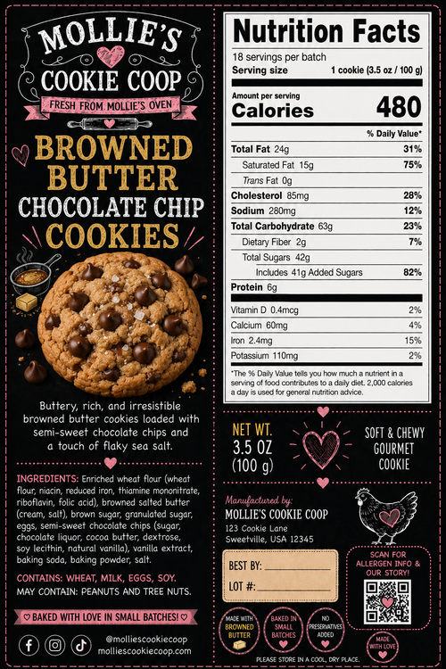 Brown Butter Chocolate Chip Cookie