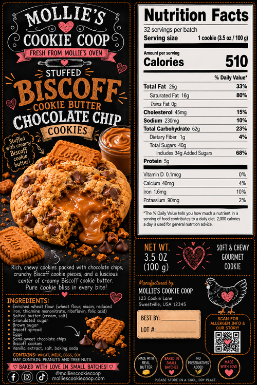 Biscoff Overload Cookie